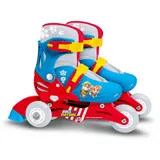 STAMP PA450301 tri PAW Patrol Adjustable Two in one 3 Wheels Skate Size 27-30, Inlineskates, BLEU