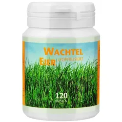 Wachteleier, lyophilisiert 120 Kapseln
