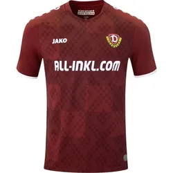 JAKO Herren Fantrikot Dynamo Dresden Trikot, weinrot, 4XL