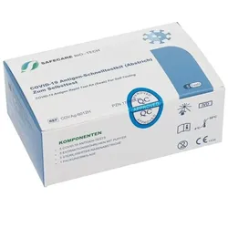 50x Safecare BIO-TECH Antigen-Nasal Laien-Schnelltests (Selbsttests) CE-Zertifiziert (5er Verpackung)