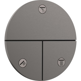 HANSGROHE ShowerSelect Comfort S Ventil für 3 Verbraucher, brushed black chrome