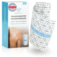 Health Press Transparenter Folienverband Wundpflaster 15 cm x 10 m 1 St.