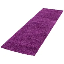 Ayyildiz Hochflorteppich Life 1500 Violett 60 cm x 110 cm