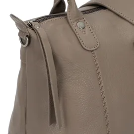Harbour 2nd Just Pure Henkeltasche Leder Beige