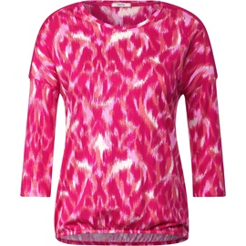 Cecil T-Shirt, 3/4-Arm, für Damen, 35597 pink sorbet, M
