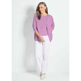 GOLDNER Cardigan in lila 25