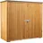 Wiltec Gartenhaus mit Doppeltür 136 x 58 x 127 cm Naturfarbe Holz