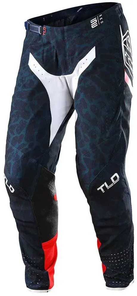 Troy Lee Designs Se Pro Fractura Offroad-hosen - Navy / Red - 32