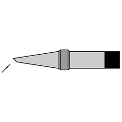 Lötspitze Serie PT, Rundform, PT BB8/ø2,4mm, 425°C, abgeschrägt