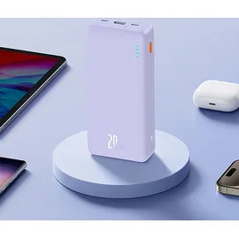 Baseus Airpow PPAP20K, Lithium Polymer (LiPo), 20000 mAh, Violett