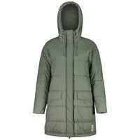 maloja Wintermantel FossanM Urban Puffer Coat (PrimaLoft® BIO133, winddicht) grün Damen grün M