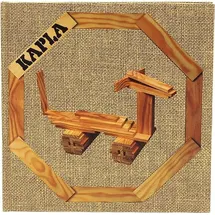 kapla france sarl KAPLA - Buch 4 Einfache und lustige Tiere Beige - LIVR4