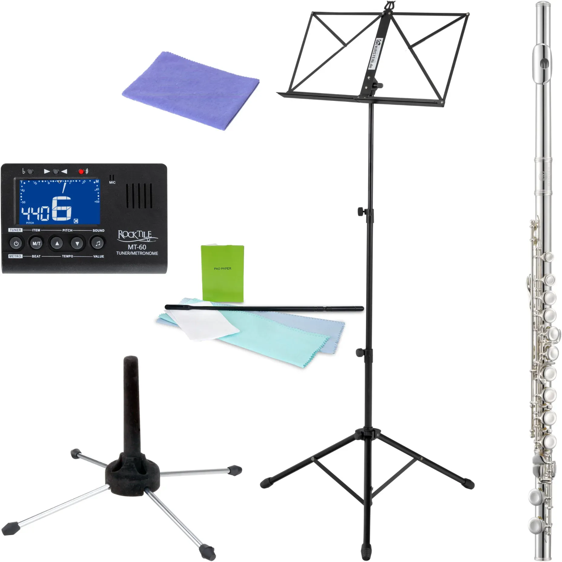 Jupiter JFL700E Querflöte Set