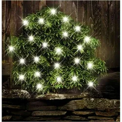 Solar-Lichterkette 24 LEDs Außenbeleuchtung Solarlampe Gartenleuchte Weihnachten