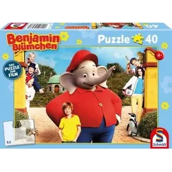 SCHMIDT SPIELE 56276 Kinderpuzzle zum Kinofilm 60 Teile Benjamin Blümchen