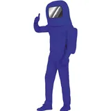 FIESTAS GUIRCA Astronaut Space Blau Kostüm für Erwachsene