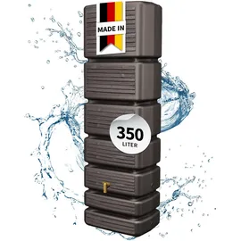 4rain Slim Wandtank 350 l darkwood