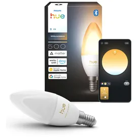 Philips LED-Leuchtmittel B39 500 lm 1 W E14 White Ambiance