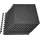 Vevor 12 x Puzzlematte Bodenschutzmatte 610 x 610 x 14 mm, Hochdichte EVA-Schaumstoffmatte, Ineinandergreifende Fitnessmatte Gymnastikmatte Sportmatte, Trainingsmatte (Schwarz) mit Grauen Punkten