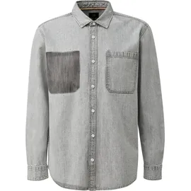 QS Denim-Hemd grau XXL