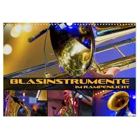 Calvendo Blasinstrumente im Rampenlicht (Wandkalender 2026 DIN A3 quer),