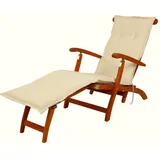 Auflage Deckchair Florence 2081 beige 190x50x6 cm KETTtex