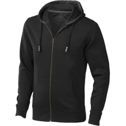 Elevate Arora Herren Sweat-Jacke mit Kapuze schlichte Baumwoll-Jacke Pullover 3821195 Anthrazit - XS