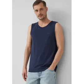 s.Oliver Baumwoll-Tanktop Blau XL