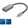 Act USB-C auf HDMI-Adapter Weiblich 0,15 m Grau
