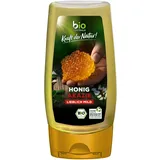 biozentrale Bio Akazienhonig | 350 g Bio Honig aus weißen Blüten der Akazie| Ideal als Brotaufstrich Bio & Honig für Tee | Wabenhonig Alternative