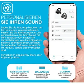 JLab JBuds Open Sport 2, In-ear Kopfhörer Bluetooth Schwarz