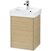 Villeroy & Boch Collaro Waschbeckenunterschrank Anschlag rechts 41 x 55 cm Nordic Oak