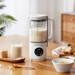 Royalstar Mini Sojamilchbereiter 1L 600W Multifunktional 12-Stunden-Reservierung Warmhalten 9 Funktionen