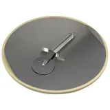 Dehner Pizzastein Ø 33 cm Schamotte silber