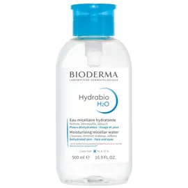 Bioderma Hydrabio H2O Mizellen-Reinigungswasser mit Pumpe 500 ml