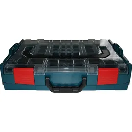 BS SYSTEMS GMBH & CO Sortimo Systemkoffer L-Boxx 102 Ozeanblau, transparenter Deckel + Insetboxen H3