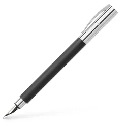 FABER-CASTELL Füller Ambition Edelharz schwarz M