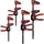 Bessey Schraubzwinge Kunststoff rot