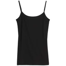 Icebreaker Siren Cami Merino ärmelloses T-shirt - Black / Black - XL