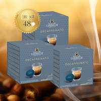 48 Dolce Gusto capsules, GRAN CAFFE GARIBALDI - Decaffeinato
