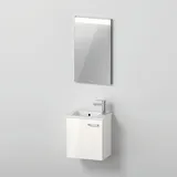 Duravit Xbase 2-tlg. Hochglanz Weiß