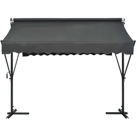 vidaXL Freistehende Markise 500 x 300 cm anthrazit