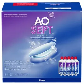 Alcon AOSept Plus Peroxid-Lösung 5 x 360 ml