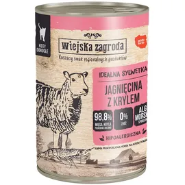 Wiejska Zagroda Lamm mit Krill 24 x 400 g