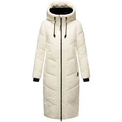 MARIKOO Damen Winter Steppmantel Stepp Jacke Mantel Parka warm mit Kapuze Nadaree