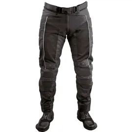 ROLEFF RACEWEAR Motorradhose "Racewear Mesh" Gr. XS, schwarz, Hosen, Damen, XS, N-Gr, Mesh, Obermaterial: 100% Polyester. Innenfutter: 100% Polyester, Mit herausnehmbaren Protektoren am Knie