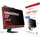 Displex Privacy Safe Blickschutzfilter Schutzfolie für 27 Zoll Monitor 16:10 Schwarz