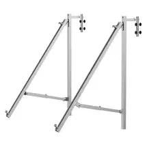 EcoFlow Halterung - Betonbalkon - Silber