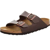 Birkenstock Arizona Birko-Flor schmal dunkelbraun 39
