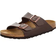 Birkenstock Arizona Birko-Flor schmal dunkelbraun 39